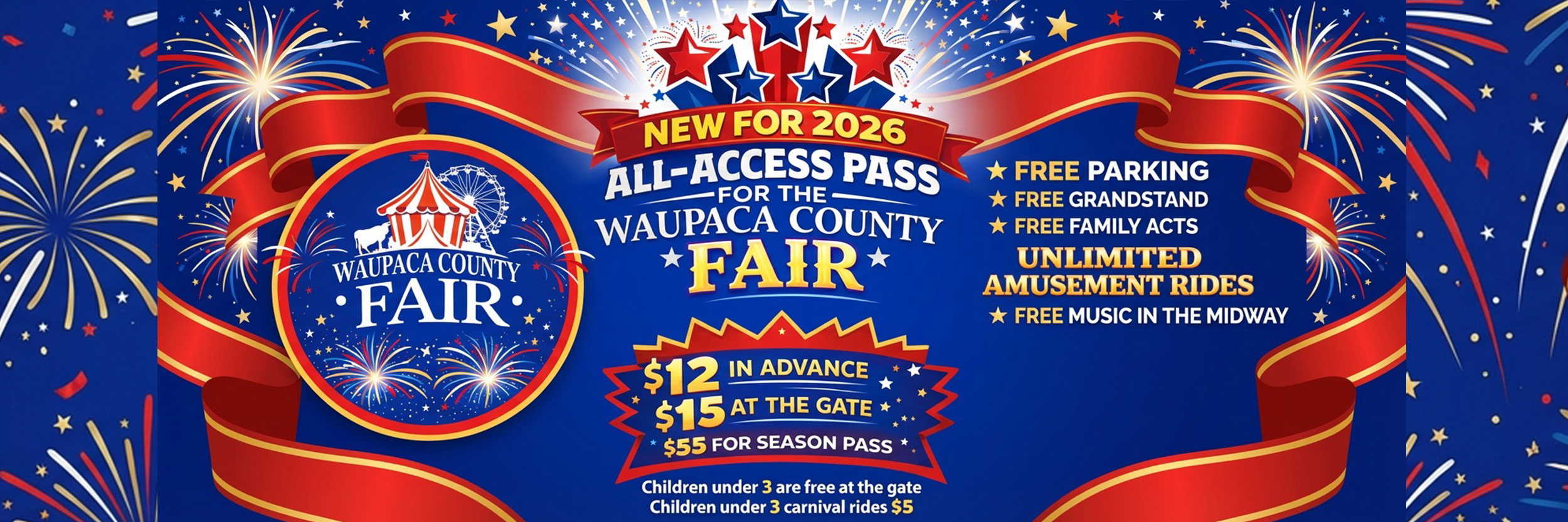 Waupaca County Fair 2026 All New for 2026