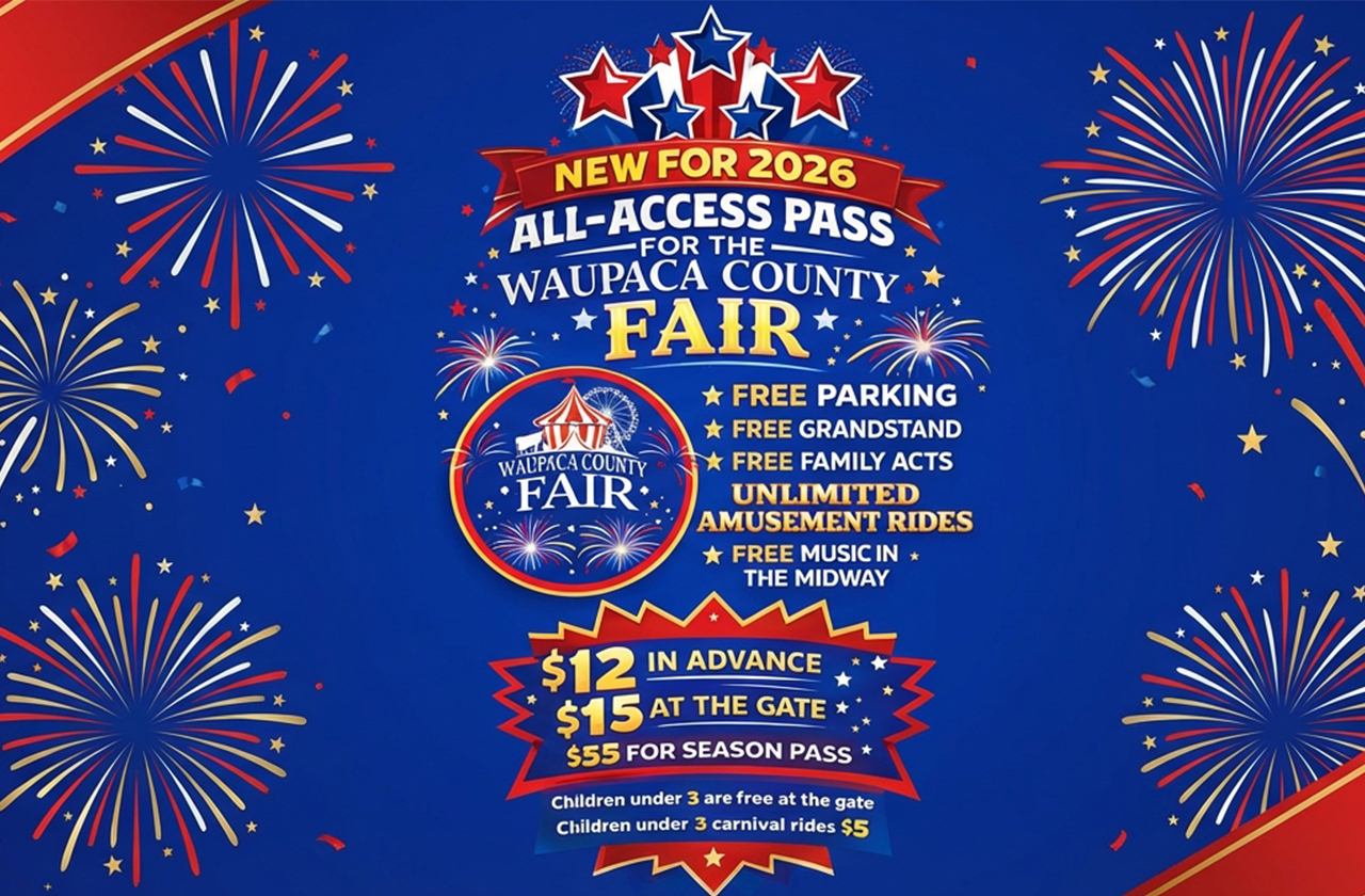 Waupaca County Fair 2026 All New for 2026