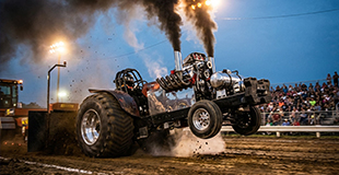The 153rd Waupaca County Fair presents the thunderous N.E.W. Motorsports Truck & Tractor Pull on Friday, August 28th, at 7:00pm.